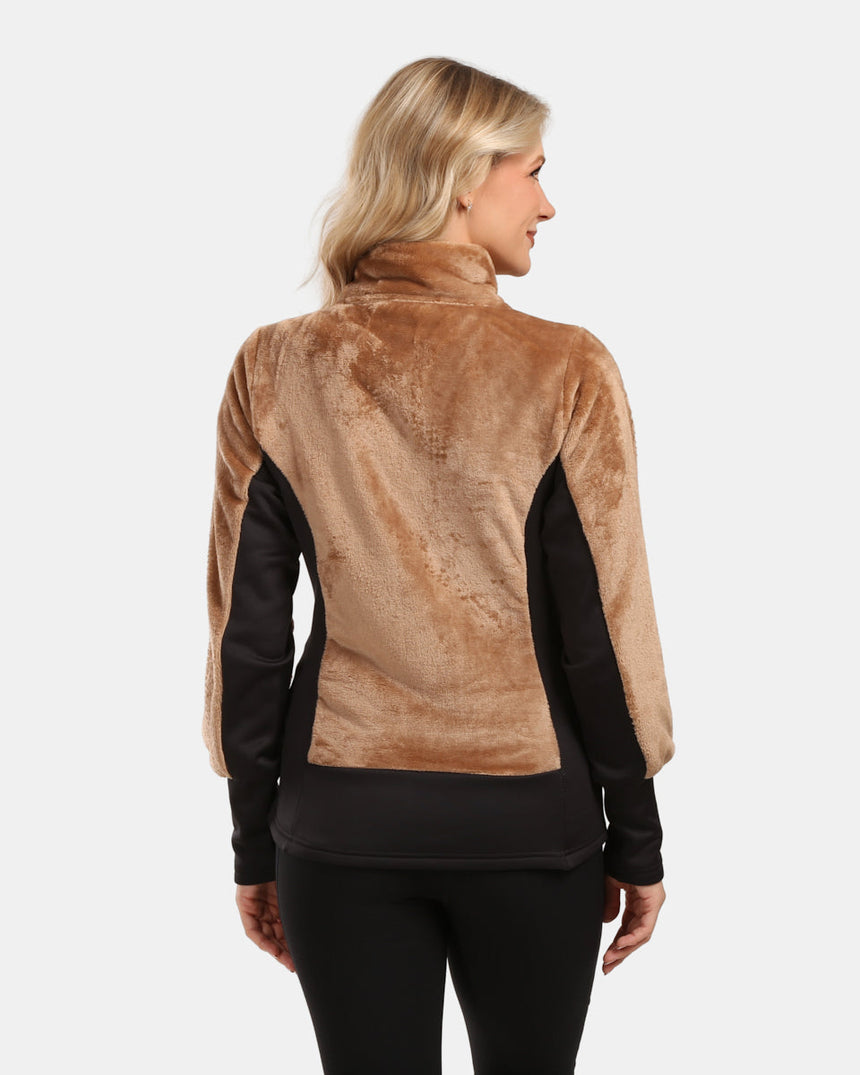 Women´s hairy fleece middle layer Kilpi SKATHI-W