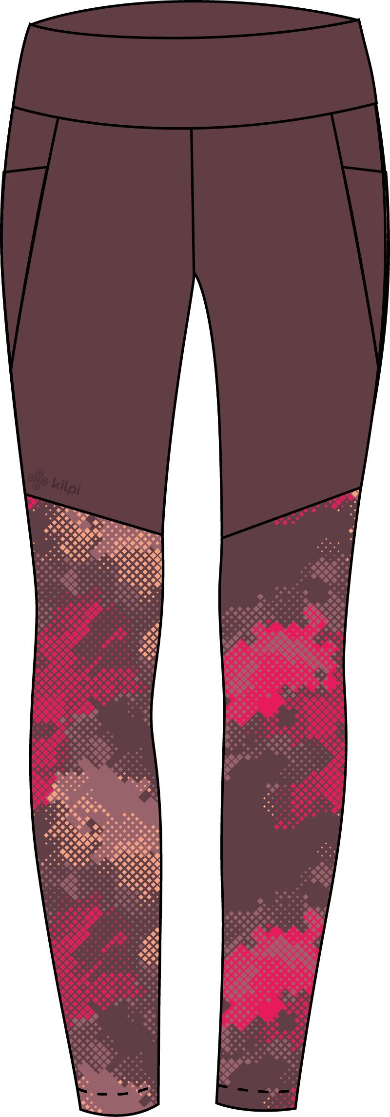 Dámske fitness legíny Kilpi LIGANO-W