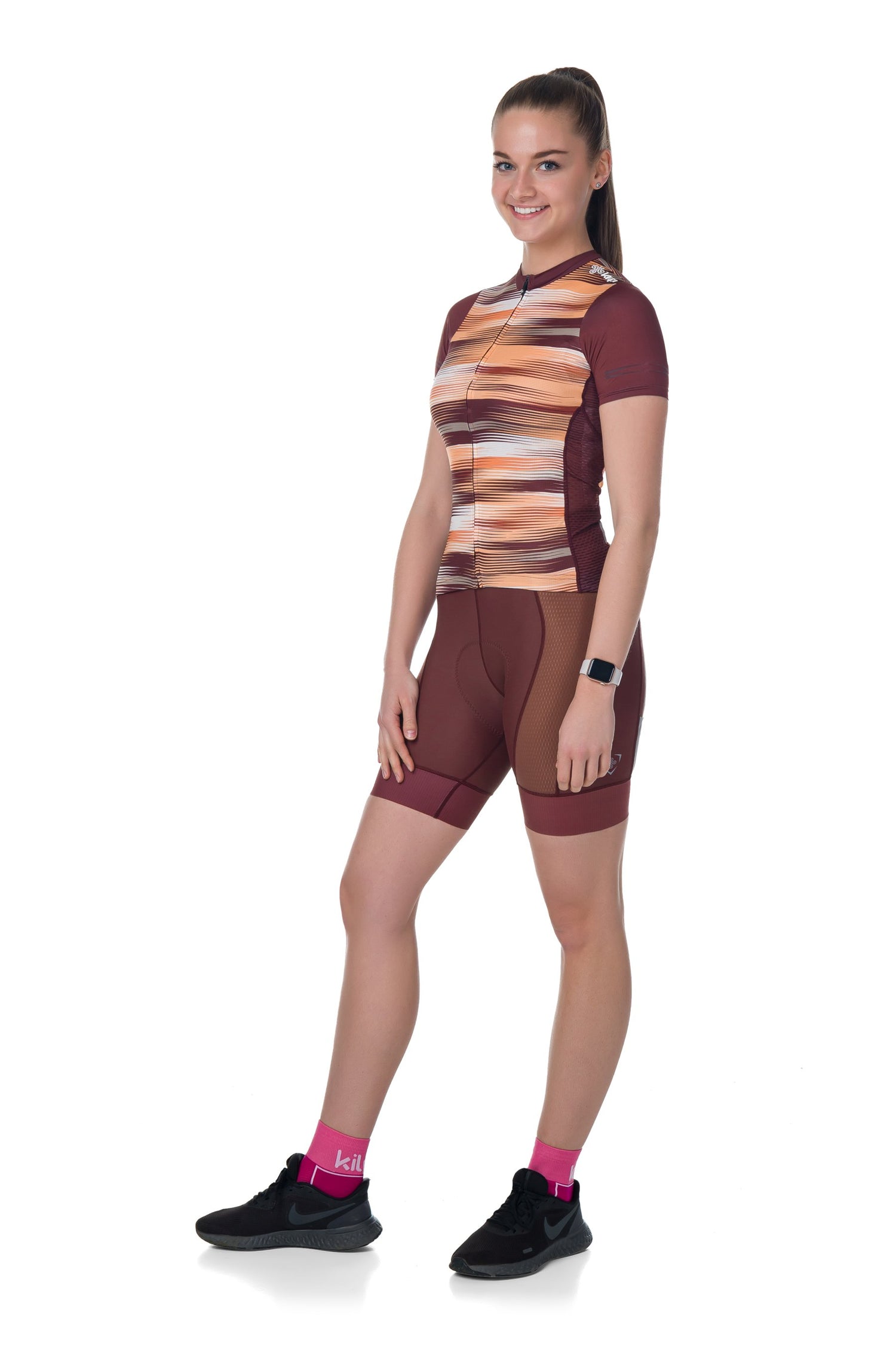 Dámske cyklistické šortky Kilpi PRESSURE-W