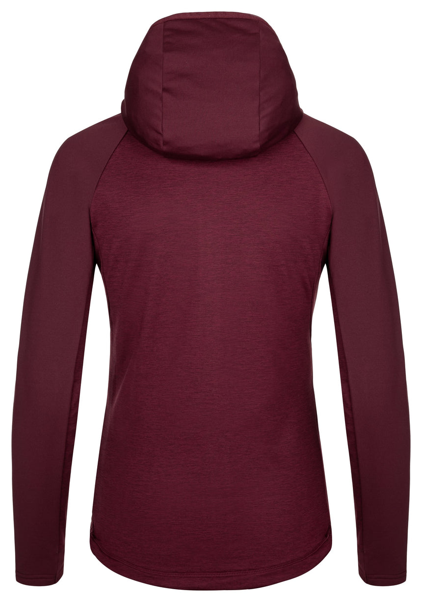 Dámska stredná vrstva s kapucňou Kilpi LAYANA-W