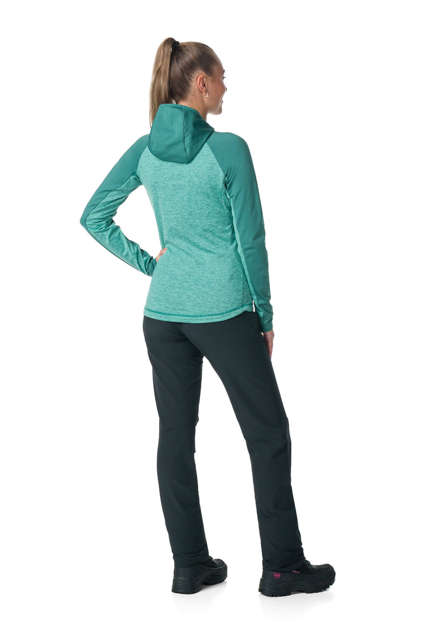 Dámska stredná vrstva s kapucňou Kilpi LAYANA-W