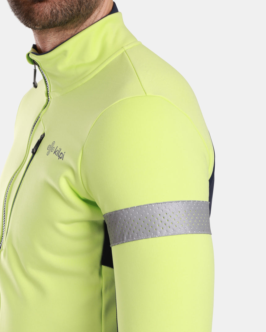 Pánska cyklistická softshellová bunda Kilpi VELOVER-M