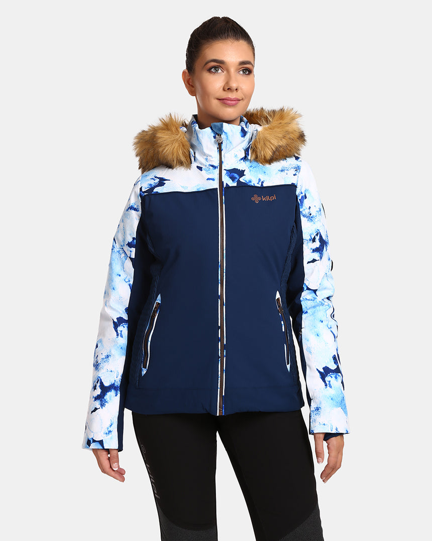 Women´s ski jacket with integrated heating system KILPI LENA-W