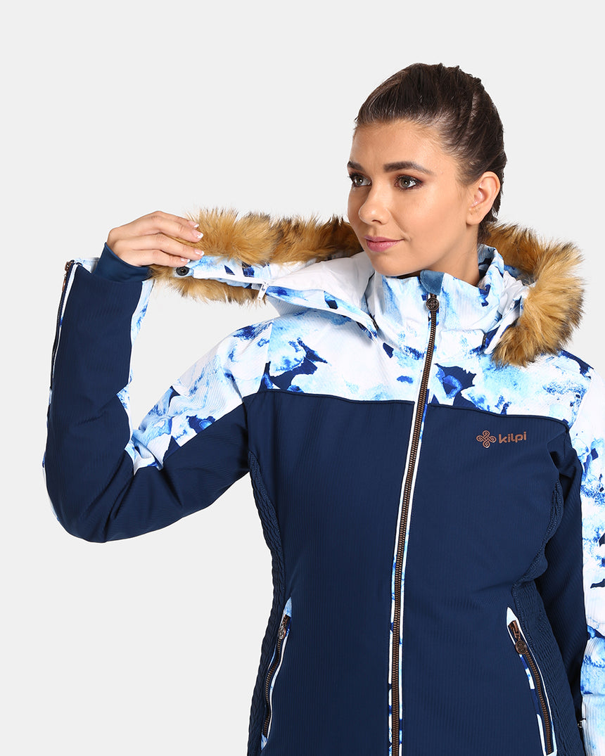 Women´s ski jacket with integrated heating system KILPI LENA-W