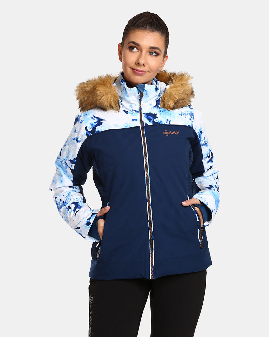 Women´s ski jacket with integrated heating system KILPI LENA-W