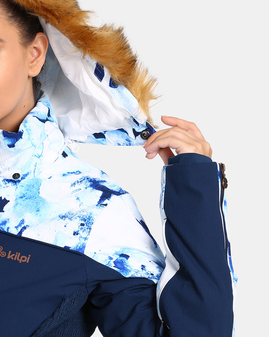 Women´s ski jacket with integrated heating system KILPI LENA-W