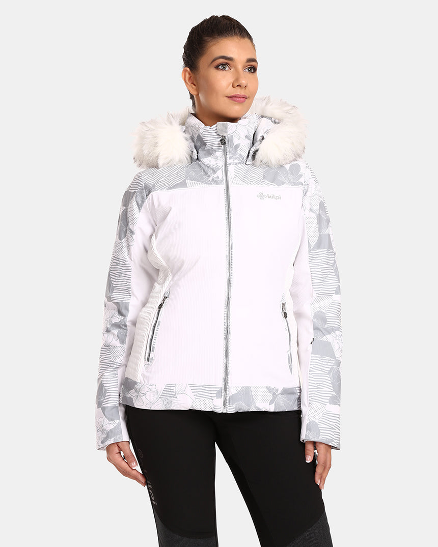 Women´s ski jacket with integrated heating system KILPI LENA-W