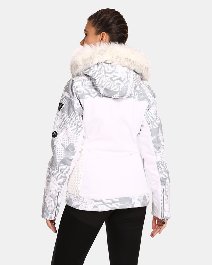 Women´s ski jacket with integrated heating system KILPI LENA-W