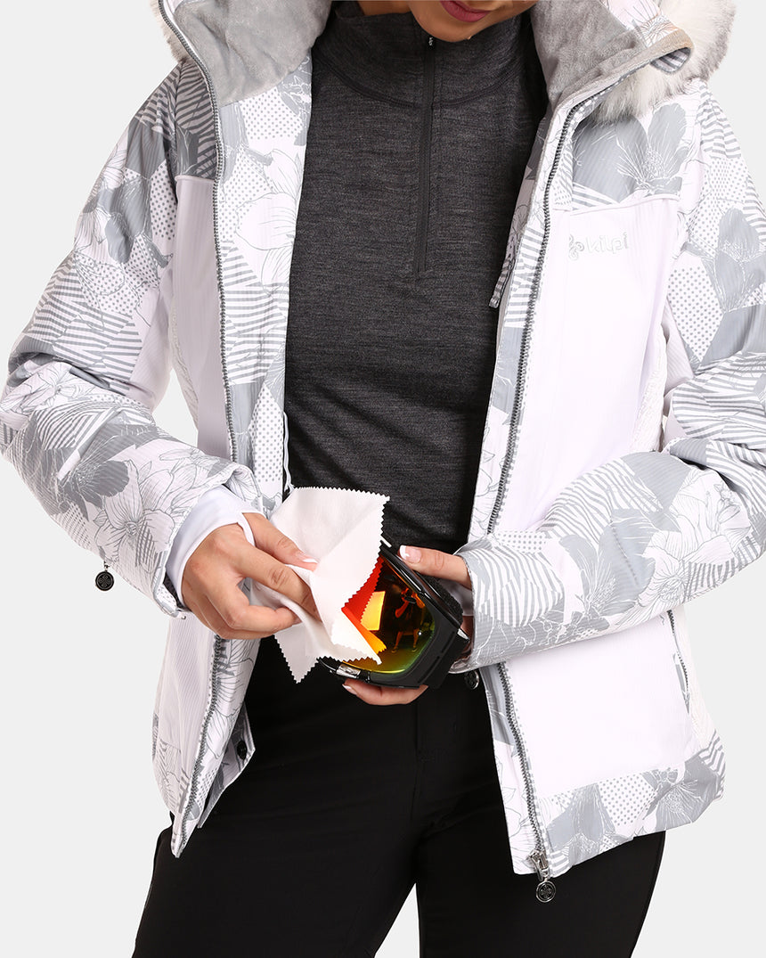 Women´s ski jacket with integrated heating system KILPI LENA-W