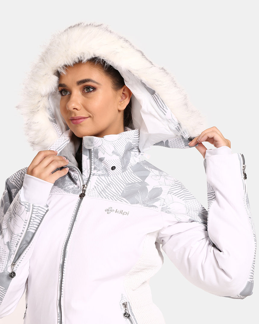 Women´s ski jacket with integrated heating system KILPI LENA-W