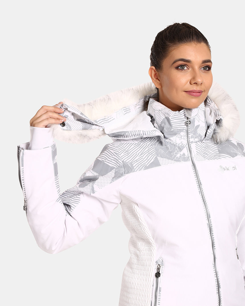Women´s ski jacket with integrated heating system KILPI LENA-W