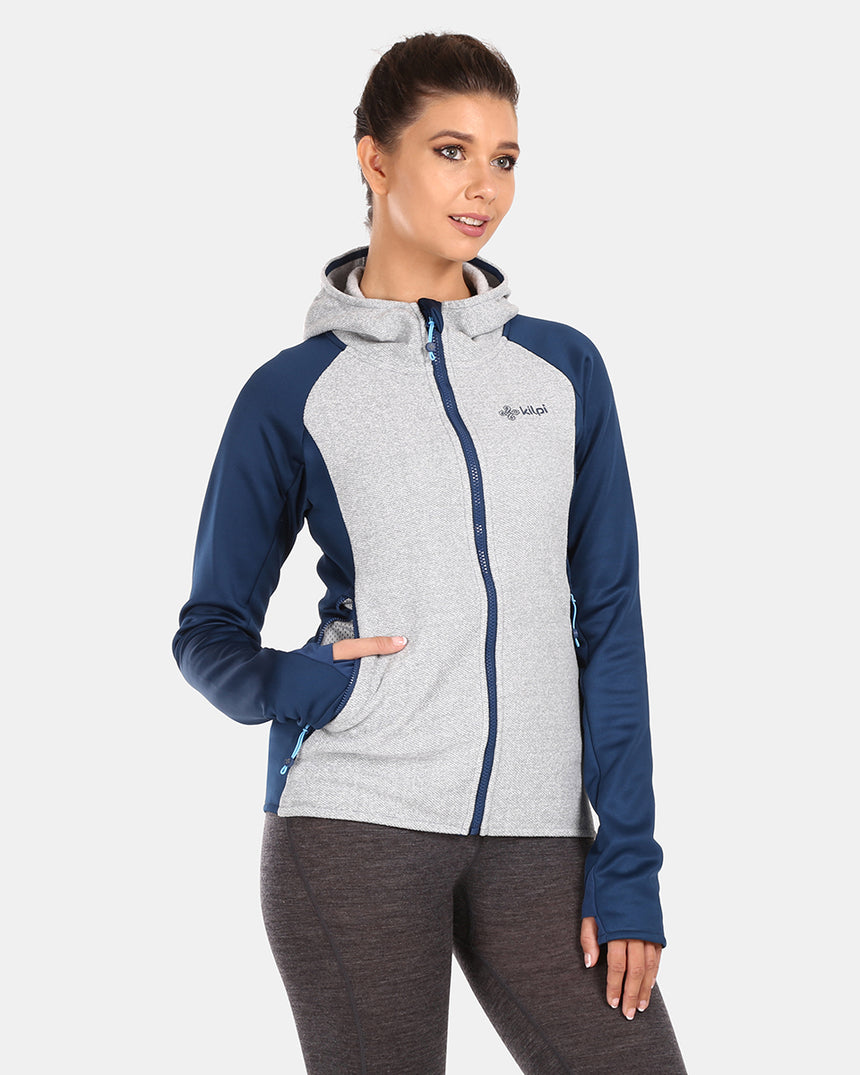 Dámske chlpaté FLEECE middle vrstva Kilpi VERSAM-W