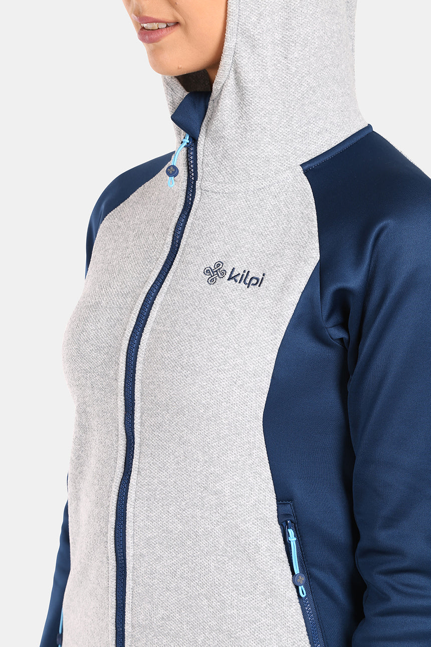 Dámske chlpaté FLEECE middle vrstva Kilpi VERSAM-W