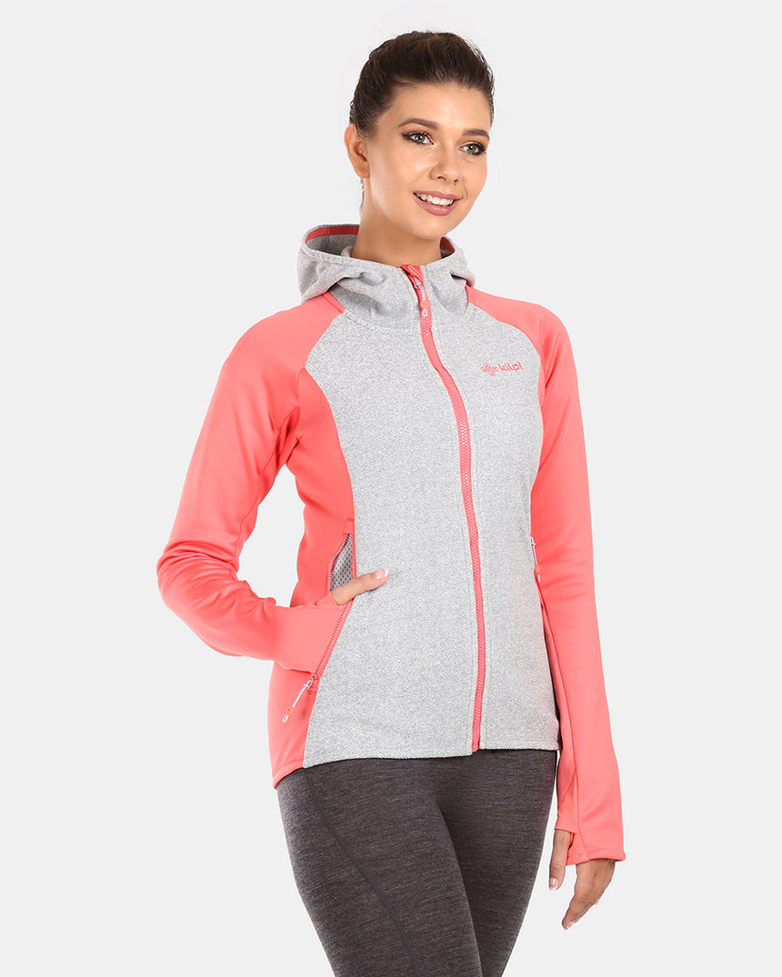 Dámske chlpaté FLEECE middle vrstva Kilpi VERSAM-W