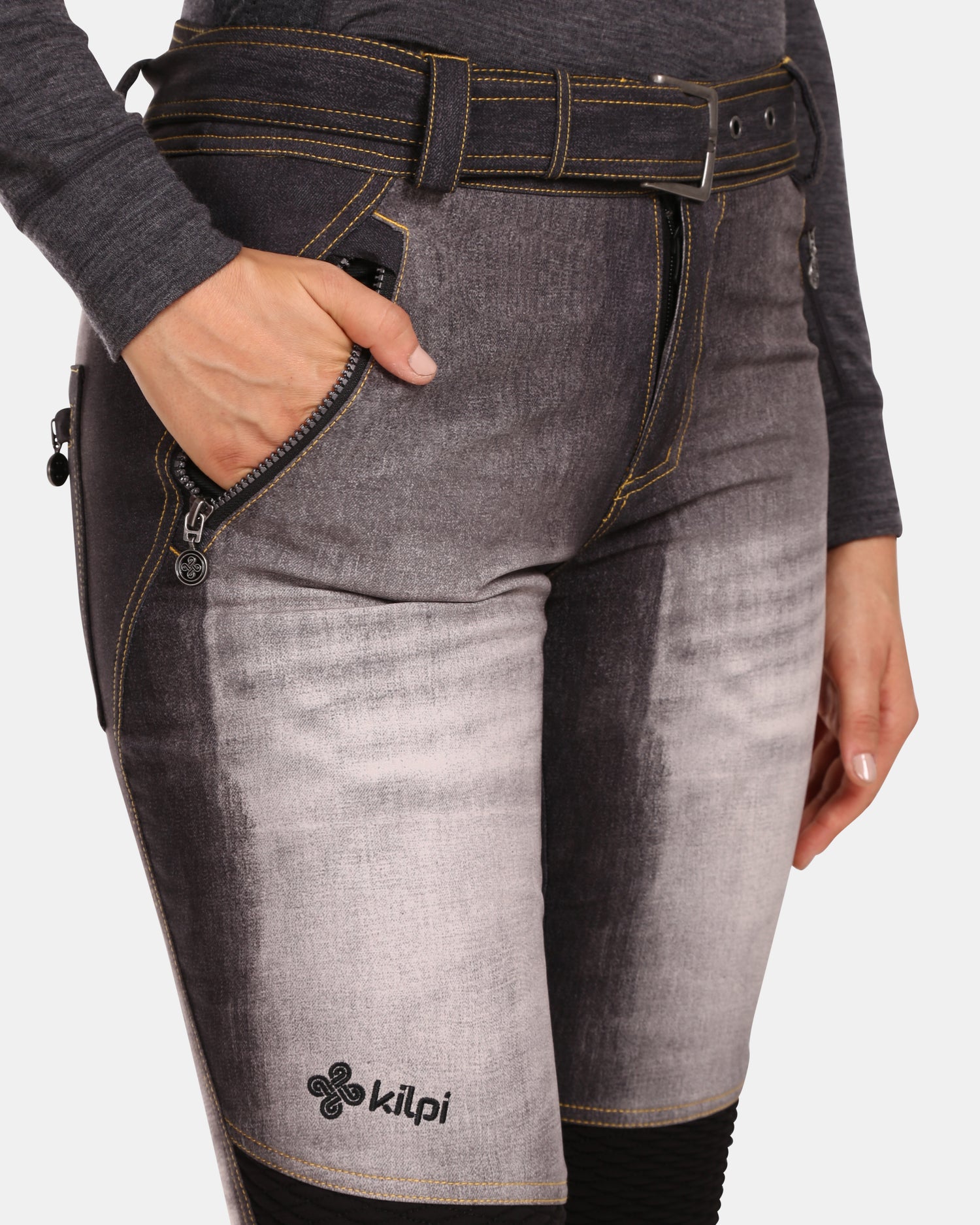 Dámske softshellové lyžiarske nohavice Kilpi JEANSO-W