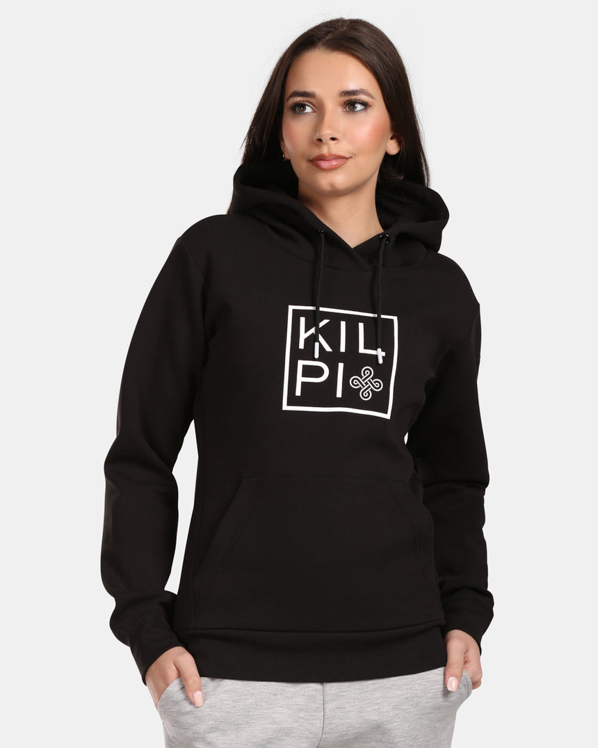 Dámska bavlnená mikina s kapucňou Kilpi NIKY-W