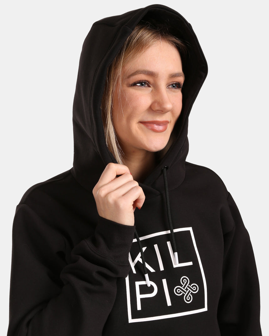 Dámska bavlnená mikina s kapucňou Kilpi NIKY-W