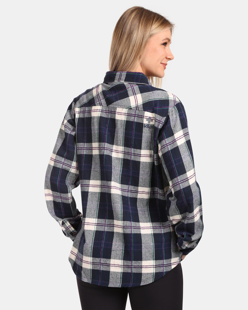 Dámska flanelová košeľa Kilpi FLANNY-W