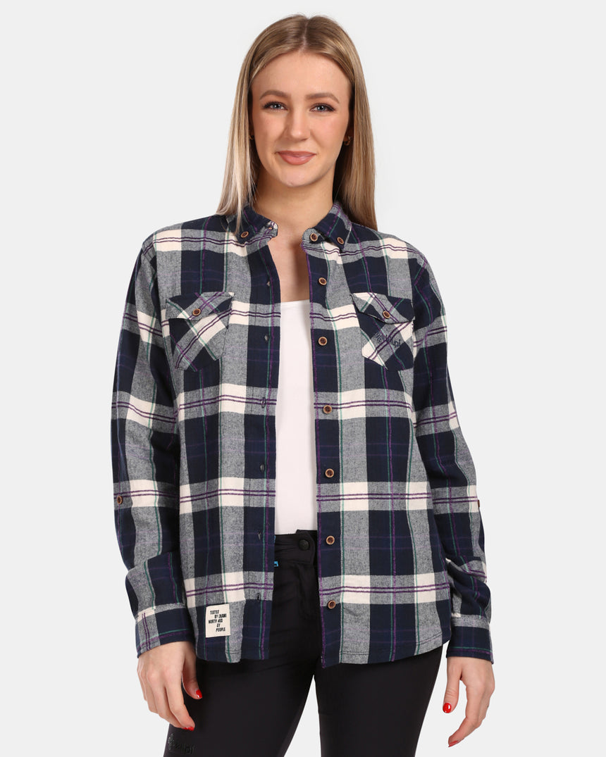 Dámska flanelová košeľa Kilpi FLANNY-W