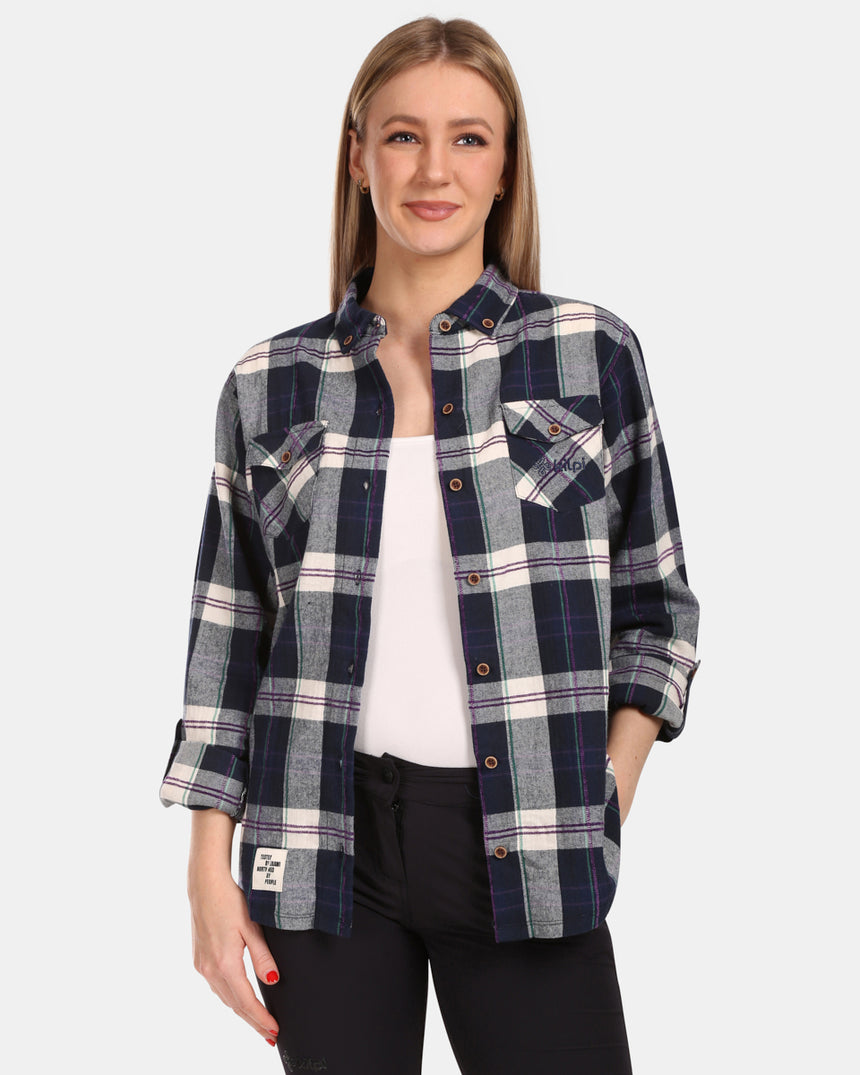 Dámska flanelová košeľa Kilpi FLANNY-W