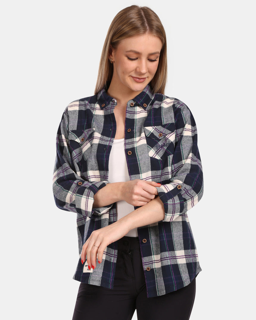 Dámska flanelová košeľa Kilpi FLANNY-W