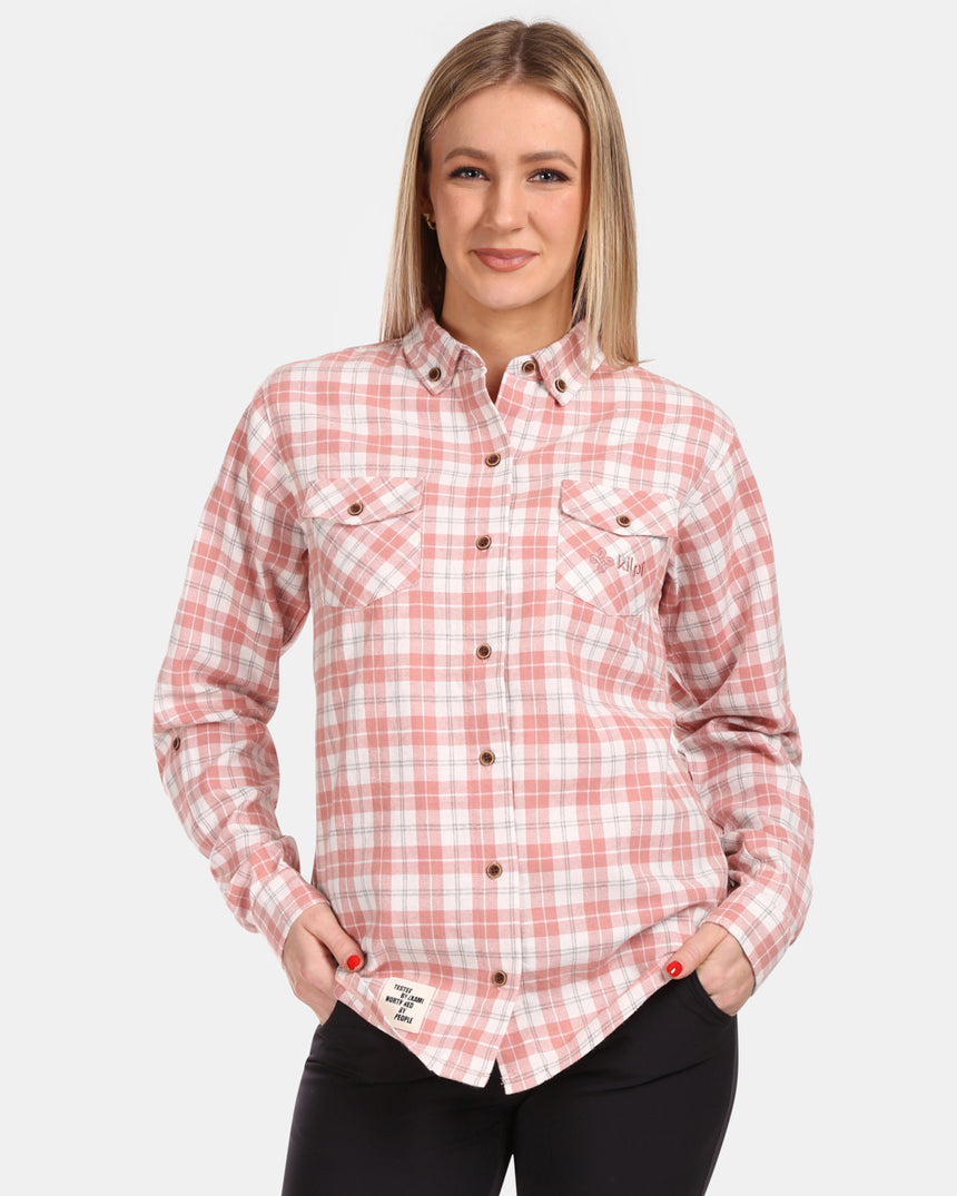 Dámska flanelová košeľa Kilpi FLANNY-W