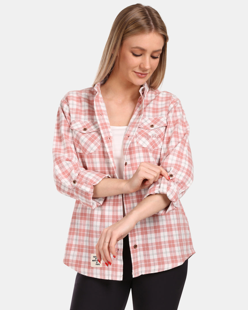 Dámska flanelová košeľa Kilpi FLANNY-W