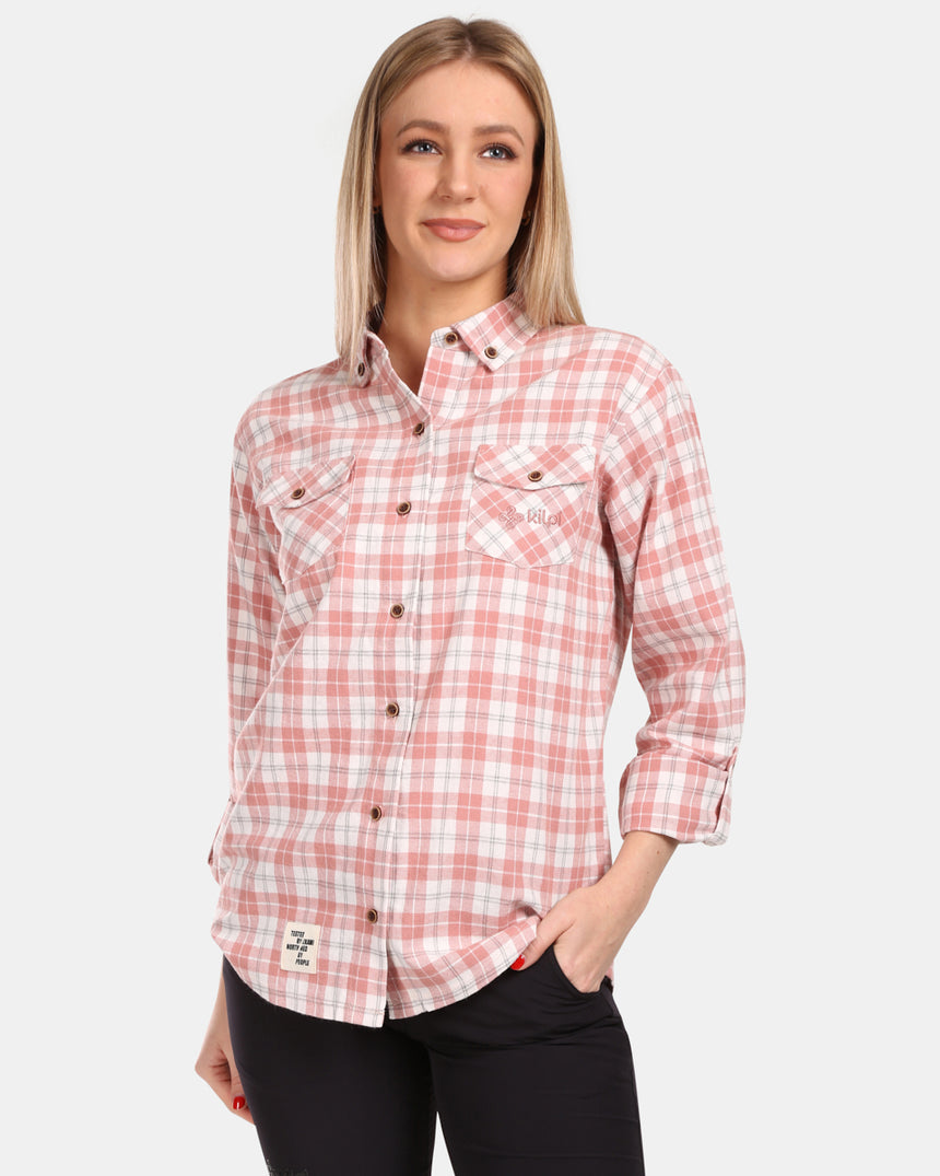 Dámska flanelová košeľa Kilpi FLANNY-W