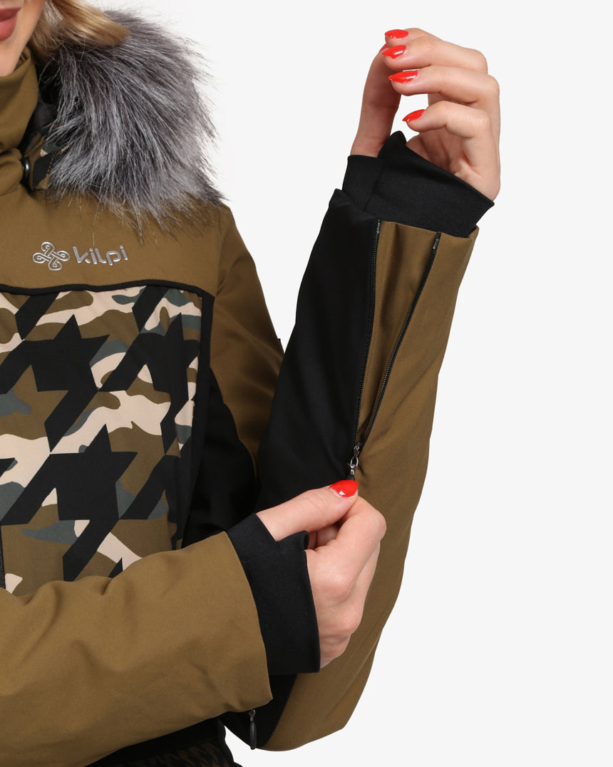 Dámska lyžiarska bunda s integrovaným vyhrievaním Kilpi CLAIR-W