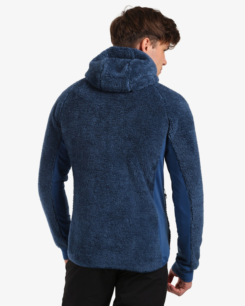Pánske chlpaté FLEECE mikina s kapucňou Kilpi NORKA-M