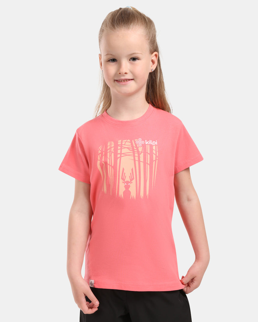 Girl's cotton T-shirt Kilpi MALGA-JG