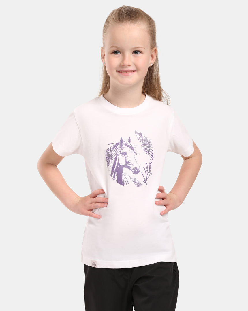 Girl's cotton T-shirt Kilpi MALGA-JG