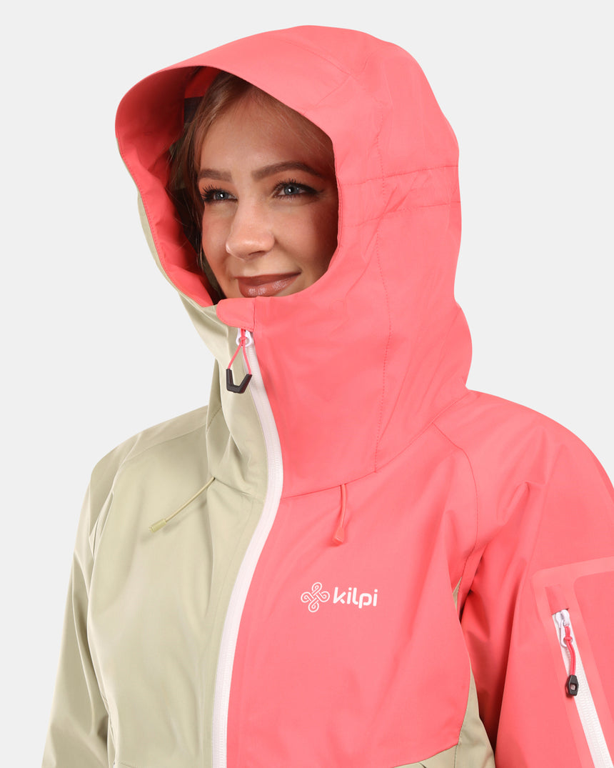 Women's hardshell waterproof jacket Kilpi MAMBA-W