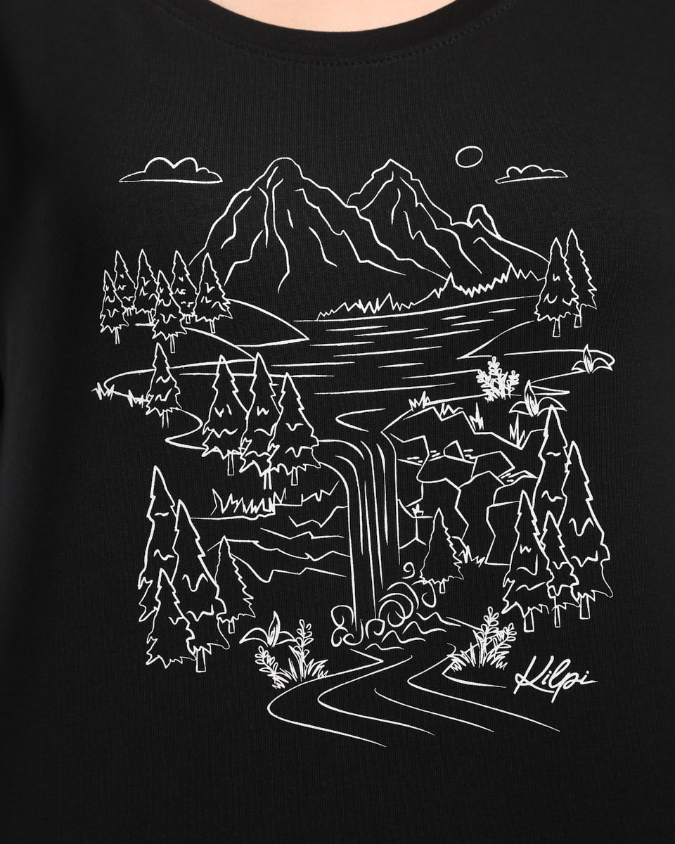 Dámske bavlnené tričko Kilpi ROANE-W