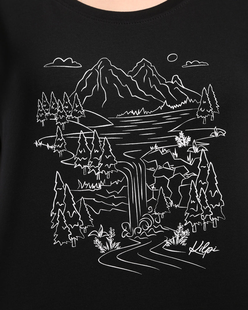 Dámske bavlnené tričko Kilpi ROANE-W