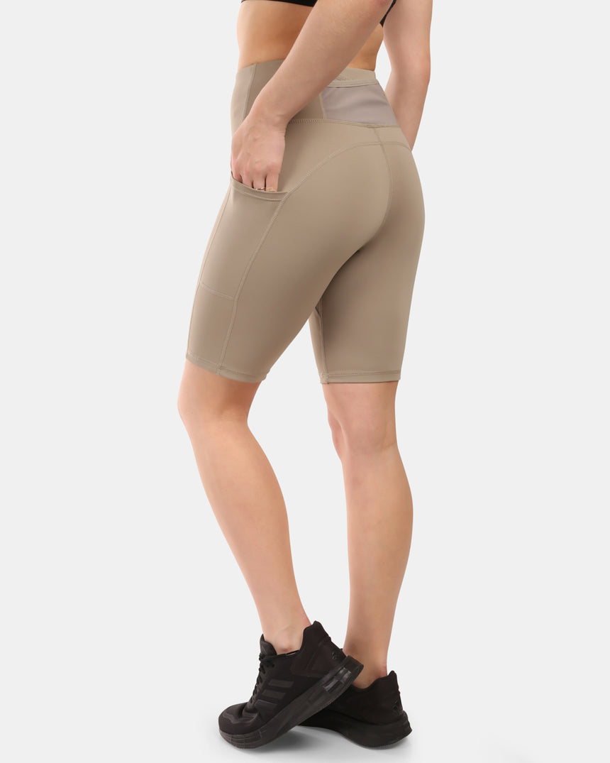 Women's short leggings Kilpi ARTEMI-W with OPTI-DRY function