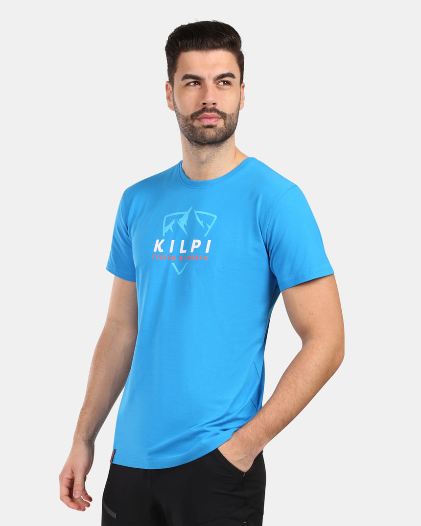 Pánske bavlnené tričko s krátkym rukávom Kilpi DISCOVER-M