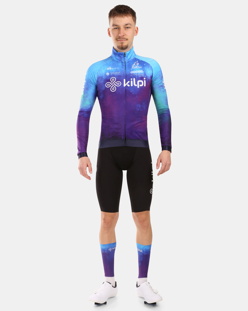 Pánsky cyklistický dres s dlhým rukávom Kilpi VULCANO-M