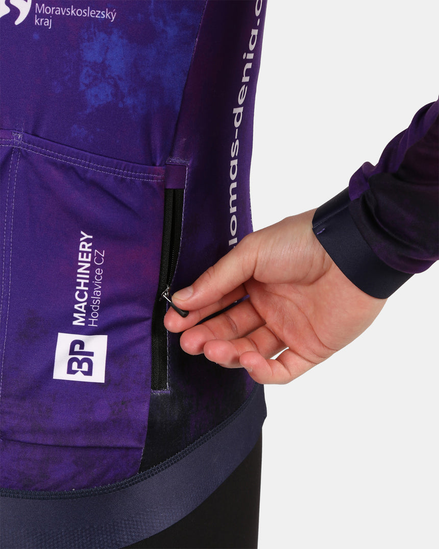 Men's long-sleeved cycling jersey Kilpi VULCANO-M