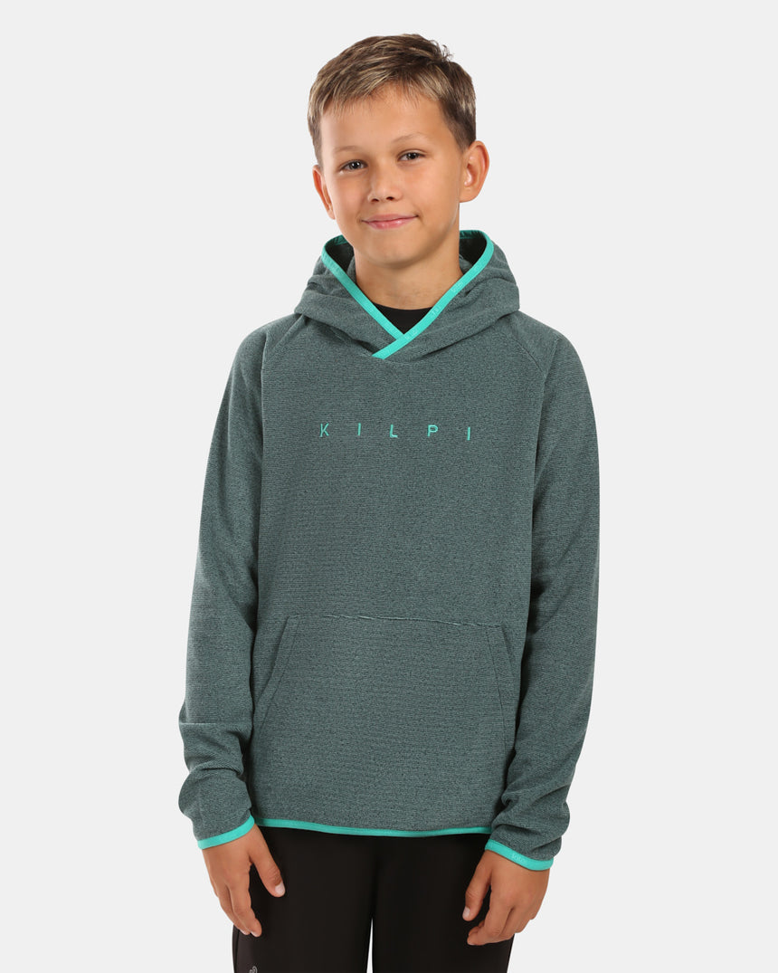 Chlapčenské FLEECE mikina s kapucňou Kilpi FLOND-JB