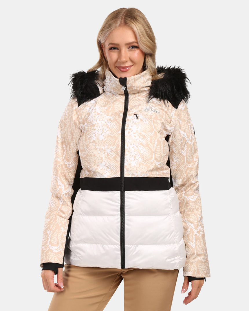 Women´s ski jacket with integrated heating system KILPI LENA-W