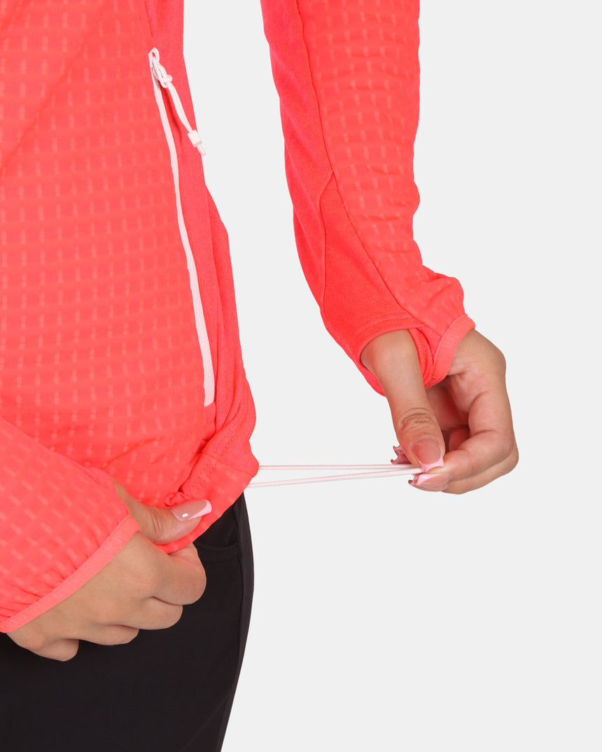 Dámske FLEECE mikina s kapucňou Kilpi FRENSIS-W