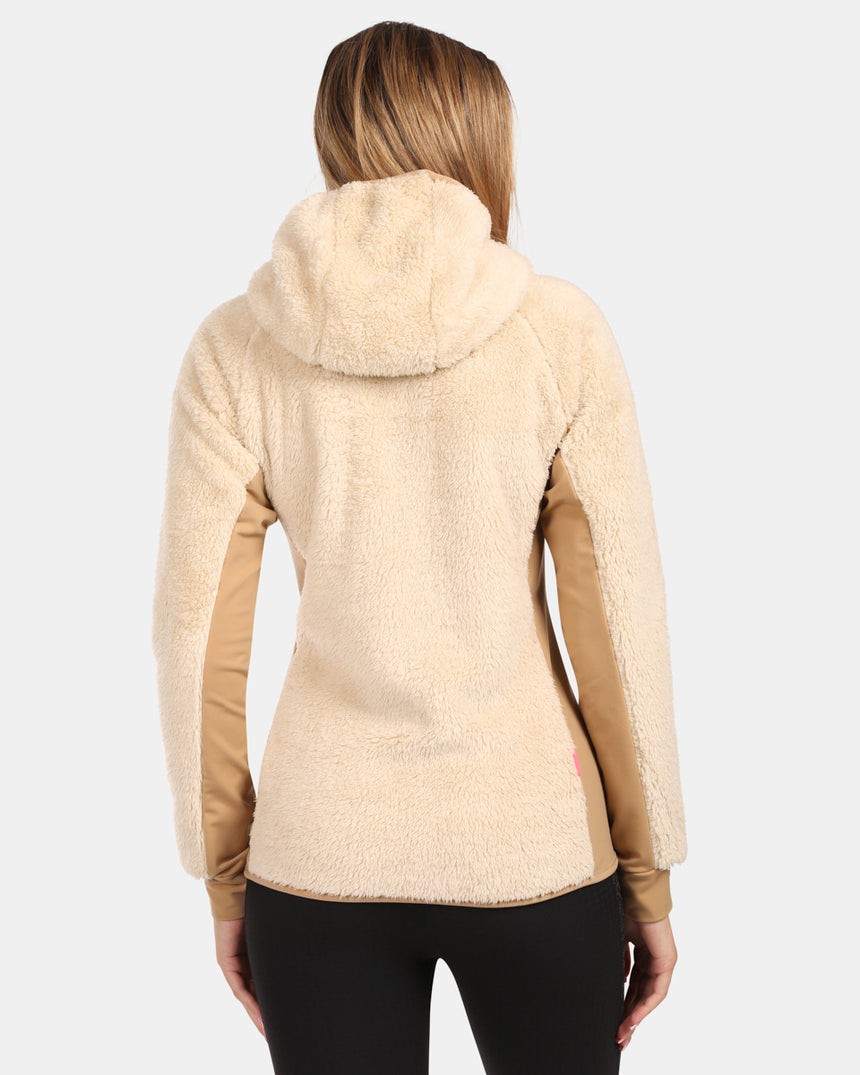 Women´s hairy fleece hoodie Kilpi NORKA-W