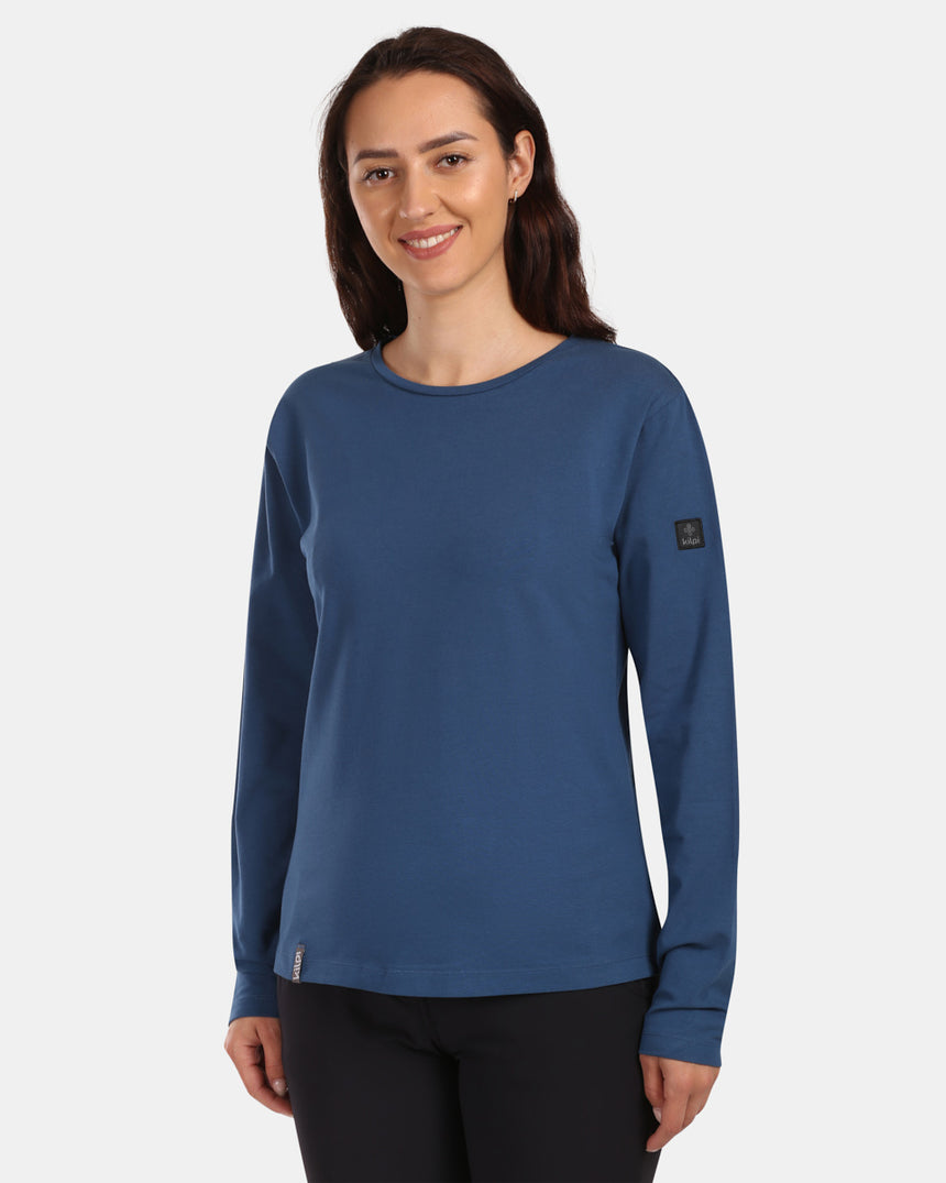 Women´s cottom long sleeve t-shirt Kilpi PROMOX-W