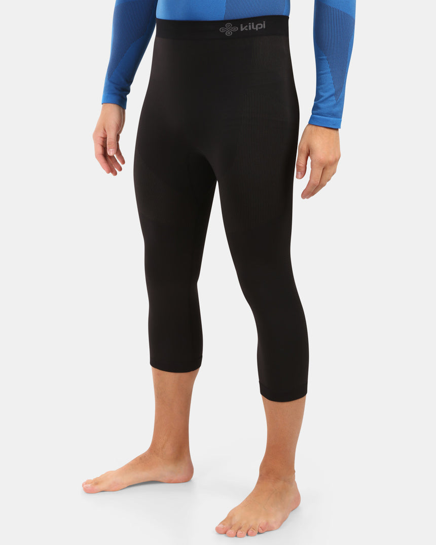 Men's seamless base layer 3/4 pants Kilpi NIEL-M