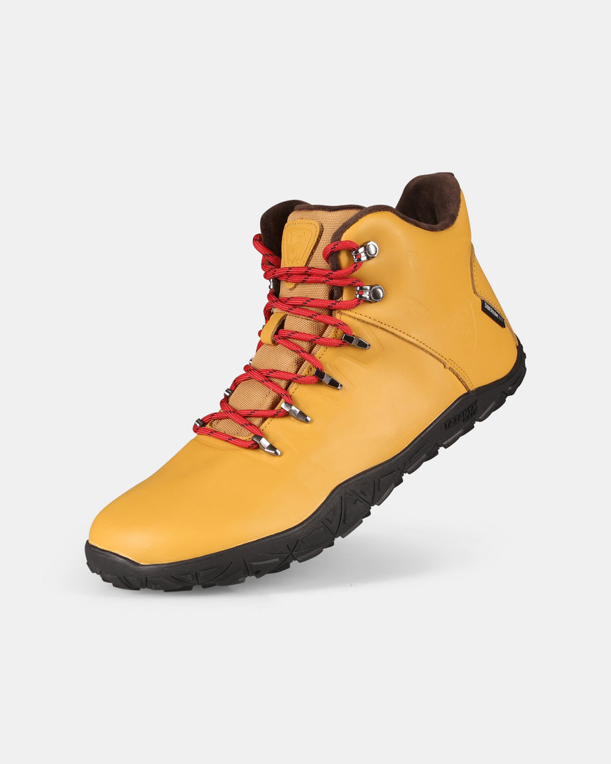 Unisex high outdoor barefoot shoes Kilpi BARE LEATHER HIGH-U