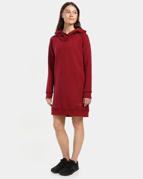 Women long sweatshirt with hood Kilpi HEYDEN-W