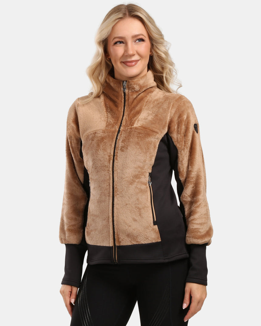 Women´s hairy fleece middle layer Kilpi SKATHI-W