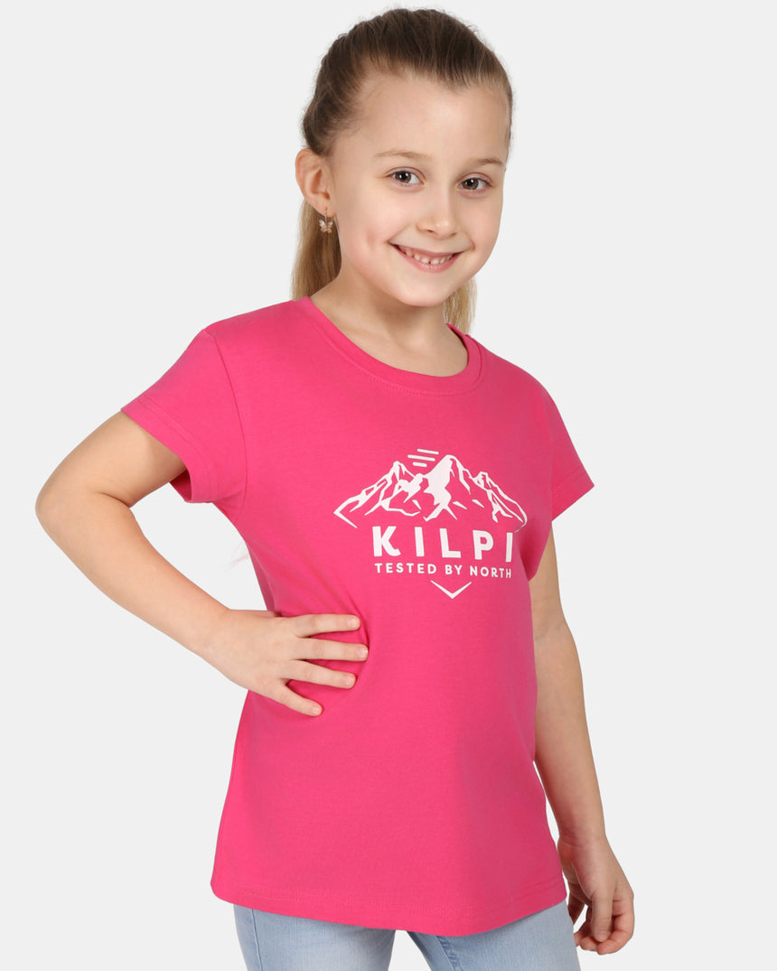 Girl's cotton T-shirt Kilpi ALBION-JG