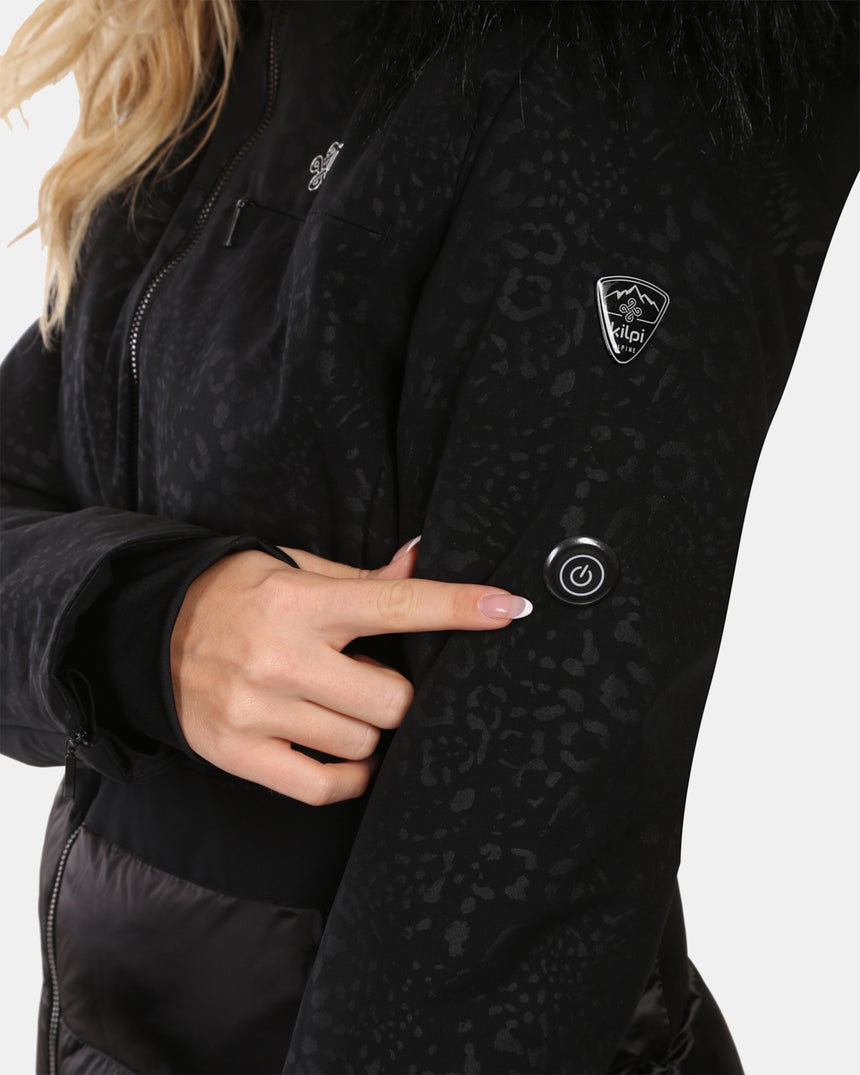 Women´s ski jacket with integrated heating system KILPI LENA-W